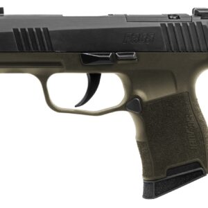 SIG P365 9MM 3.1" 10RD GRN/BLK OR