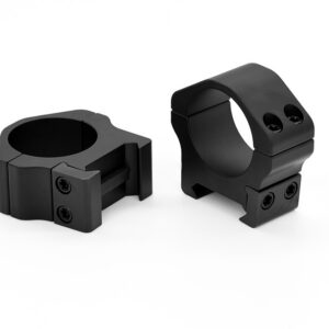 Warne 2-Piece Maxima Horizontal Fixed Scope Rings 30mm PA Medium - Matte Black