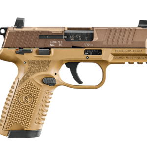 FN 502 MRD CA Compliant Handgun .22 LR 10rd Magazines(2) 4" Barrel FDE Optic Ready