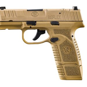FN Reflex MRD Handgun 9mm Luger 11rd & 15rd Magazines (2) 3.3" Barrel FDE NMS