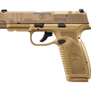 FN Reflex XL MRD Handgun 9mm Luger 15(1)&18(1)rd Magazines 3.8" Barrel FDE No Manual Safety