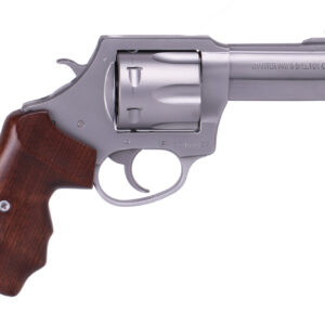 Charter Arms The Professional V Handgun .357 Mag 6rd Capacity 3" Barrel Stainless Steel Frame Wood Grip