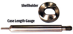 Lee Case Length Gage and Shell Holder .243 Winchester