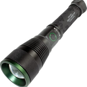 Police Security Flashlights Skylar Rechargable Flashlight 10000 Lumens Black
