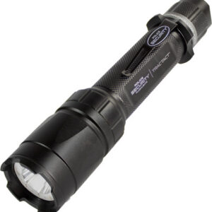 Police Security Flashlights Trac Tact LED Flashlight 350 Lumens Black