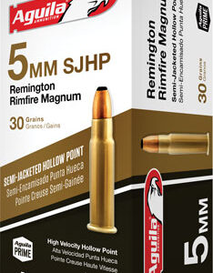 Aguila Remington Rimfire Ammunition 5mm RFM 30 gr SP 2300 fps 50/ct