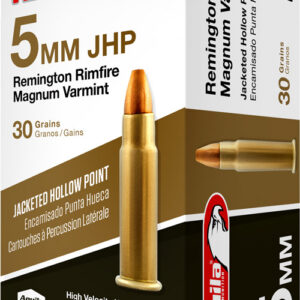 Aguila Remington Rimfire Ammunition 5mm RFM 30 gr JHP 2300 fps 50/ct
