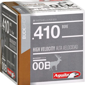Aguila Hunting Shotshells .410 ga 2-1/2" 1/2oz 1100 fps #00  25/ct
