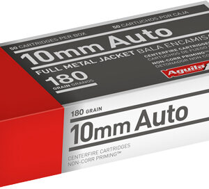 Aguila Handgun Ammunition 10mm Auto 180 gr 1200 fps 50/ct