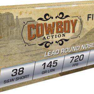 FIOCCHI 38 S&W SHORT 145GR