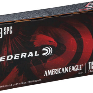 Federal American Eagle Rifle Ammunition 6.8mm SPC 115 gr FMJ 2675 fps 20/Box