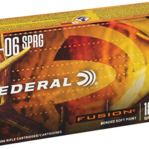 Federal Fusion Rifle Ammunition .30-06 Sprg 180 gr BTSP 2700 fps - 20/ct