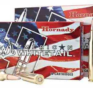 Hornady American Whitetail Rifle Ammunition 7mm 08 Rem 139 gr SP 2608 fps 20/ct