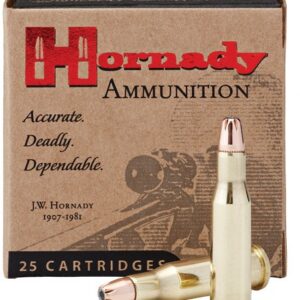 Hornady Custom Rifle Ammunition .218 Bee 45 gr HP 25/ct