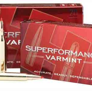 Hornady Superformance Rifle Ammunition .222 Rem 50 gr V-MAX 3395 fps 20/ct