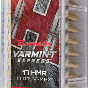 Hornady Varmint Express Rimfire Ammunition .17 HMR 17 gr. V-MAX 2550 fps 50/ct
