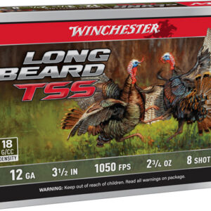 Winchester Long Beard TSS Shotshells 12ga. 3-1/2" 2-3/4oz 1050 fps #8 5/ct