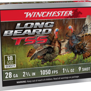 Winchester Long Beard TSS Shotshells 28ga 2-3/4" 1-1/4oz 1050 fps #9 5/ct