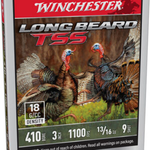 Winchester Long Beard TSS Shotshells 410ga 3" 13/16oz 1100 fps #9 5/ct