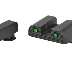 Ameriglo Trooper Tritium Sight Set Green with Orange Front Green with Black Rear for Glock 42 43 43x 48