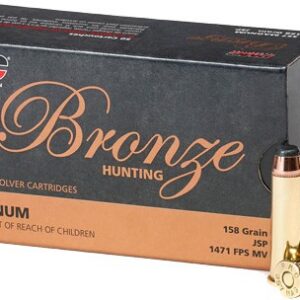 PMC Bronze Handgun Ammunition .357 Mag 158 gr JSP 1471 fps 50/ct