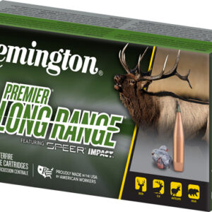 Remington Premier Long Range w/ Speer Impact Rifle Ammunition 6.5 PRC 140gr PT 2975 fps 20/ct