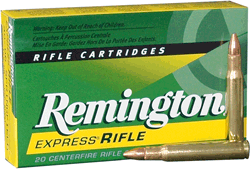 Remington Rifle Ammunition .30-06 Sprg 125 gr PSP 3140 fps 20/ct