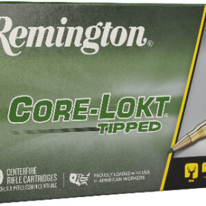 Remington Core-Lokt Tipped Rifle Ammunition .270 Win 130gr PT 3080 fps 20/ct
