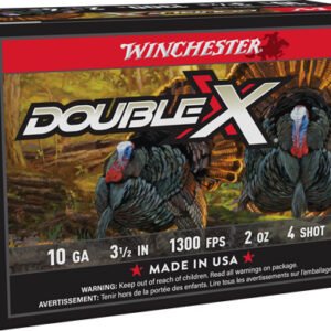 Winchester Double X Turkey Load 10 ga 3-1/2" MAX 2 oz #4 1300 fps 10/ct