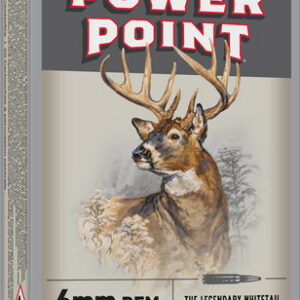 Winchester Super-X Power Point Rifle Ammunition 6mm Rem 100 gr. PSP 3100 fps 20/ct