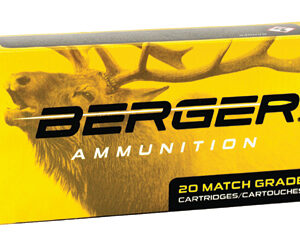 Berger Elite Hunter Rifle Ammunition 6.5 PRC 156gr 2930 fps 20/ct