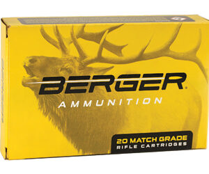 Berger Elite Hunter Rifle Ammunition 300 PRC 245gr HPBT 2720 fps 20/ct