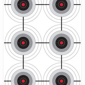 Birchwood Casey Eze-Scorer Multiple Bull's-Eye Paper Target - 23"x35" 5 Pack