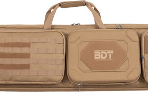 BULLDOG DBL SUPRSSR RFL BAG 48" TAN