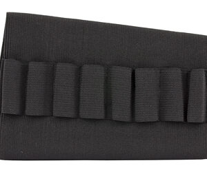 Bulldog Cases Butt Stock Rifle Shell Holder Holds 8 Cartridges Black