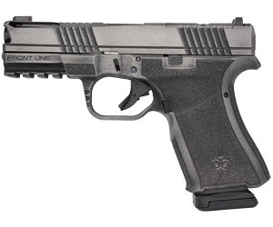 Black Rain Ordnance Frontline+ Handgun 9mm Luger 15rd Magazine 3.75" Barrel Gun Metal Grey Battleworn