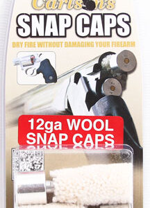 Carlson's 12 Gauge Wool Snap Caps 2/ct