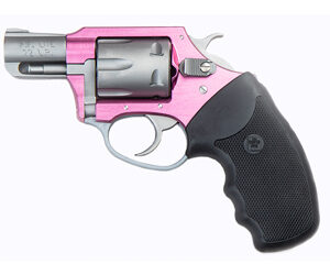 Charter Arms Pink Lady Handgun .22 LR 8rd Capacity 2" Barrel Pink with Full Size Black Grip