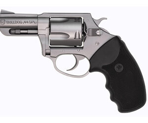Charter Arms Bulldog Handgun 44 Spl 5/rd Capacity 2.5" Barrel Silver with Black Grip