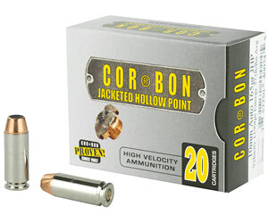 Corbon Self-Defense JHP Handgun Ammunition 10mm Auto 165 gr JHP 1250 fps 20/box