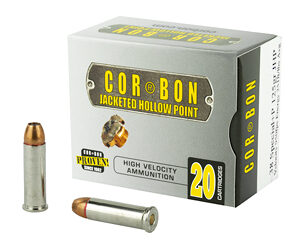 Corbon Self-Defense JHP Handgun Ammunition .38 Spl (+P) 125 gr JHP 1125 fps 20/box