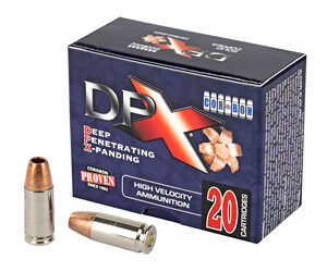 COR-BON Handgun Ammunition 9mm Luger (+P) 115 gr DPX 1275 fps 20/box