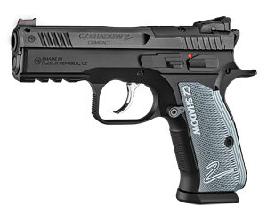 CZ 75 Shadow 2 Compact Optic Ready Handgun 9mm Luger 15rd Magazines(2) 4" Barrel Aluminum Grips