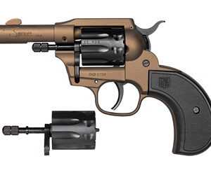 Diamondback Sidekick Birdshead Handgun .22 Wmr/.22 LR 9rd Capacity 3" Barrel SA/DA Midnight Bronze