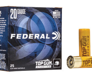 Federal Top Gun Sporting Shotshells 20 ga 2-3/4" 7/8 oz 1250 fps #7.5 25/ct
