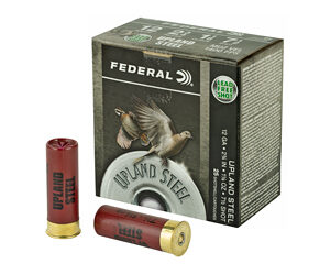 Federal Upland Steel Shotshells 12ga 2-3/4" 1-1/8 oz #7.5 25/ct