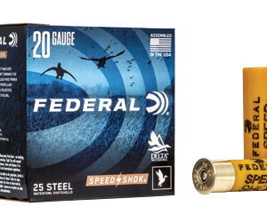 FEDERAL SPEED-SHOK HIGH VELOCITY STEEL 20GA 3" 7/8OZ 3 AMMO 25RD