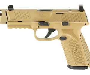 FN 510 MRD Handgun 10mm Auto 15rd Magazine (2) 4.1" Barrel Compensator FDE