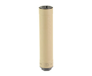 FN Catch 22 Ti Suppressor .22 LR/17 HMR 5.25" 1/2"x28 Thread Flat Dark Earth