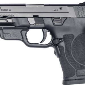 S&W M&P 9 SHIELD EZ No Manual Thumb Safety W/Crimson Trace Red Laserguard 9mm Luger 8rd Magazine 3.75" Barrel